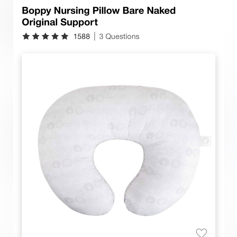 Boppy Nursing Pillow